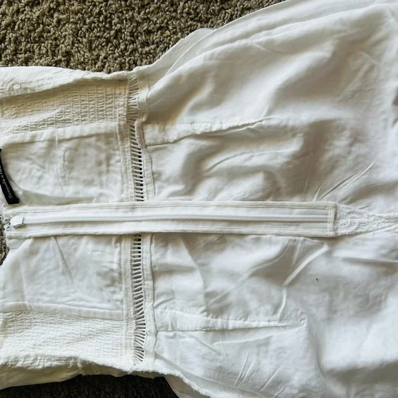 Abercrombie & Fitch White Lace Mini Dress - Picture 14 of 16